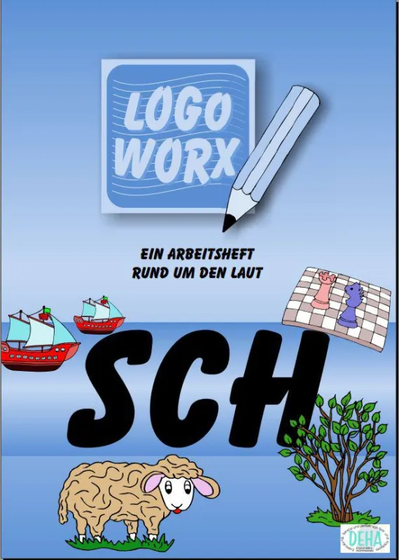 LogoWorx SCH, das neue Arbeitsheft mit Kopiervorlagen für Logopäden