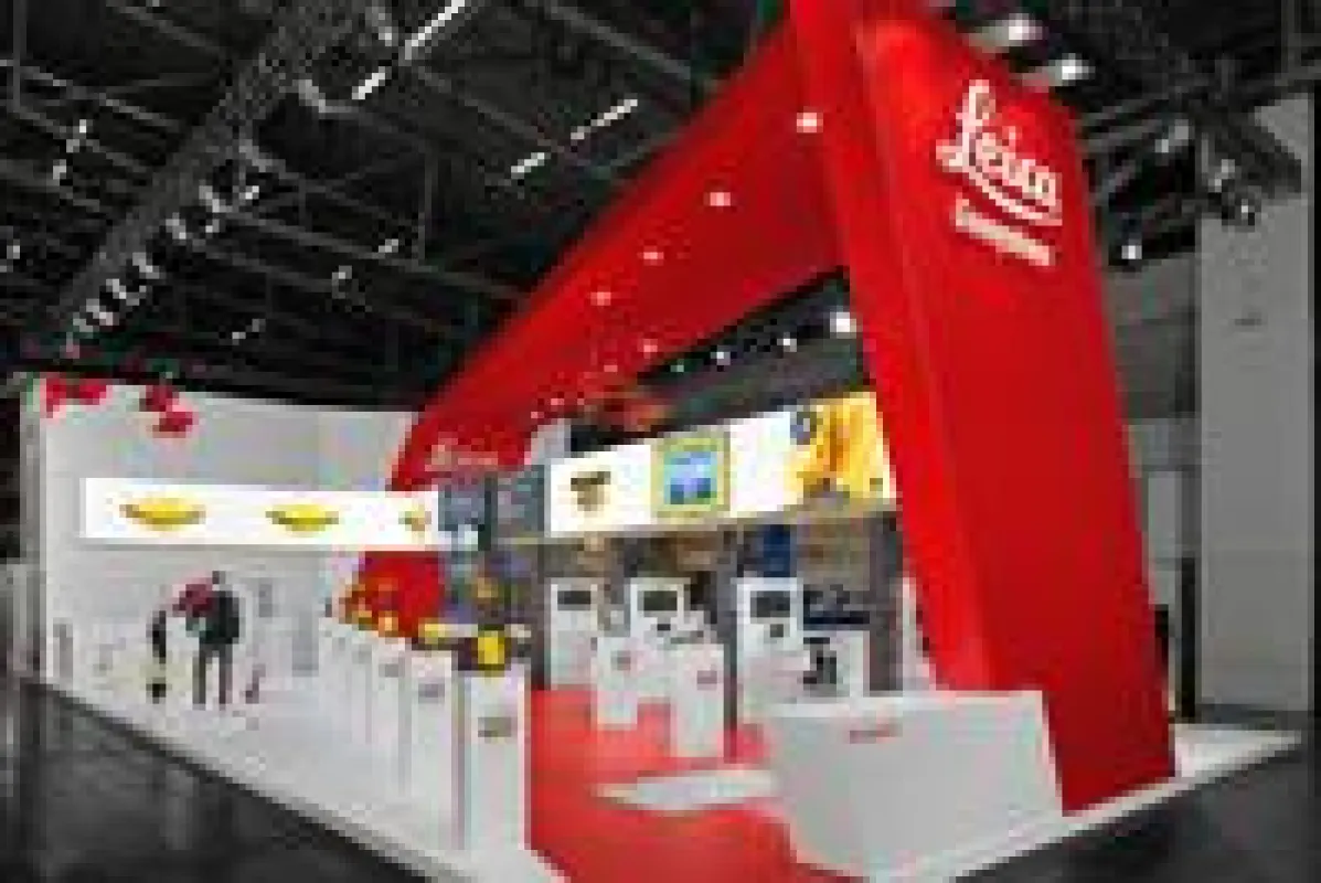 Leica Messestand BAUMA München 2016
