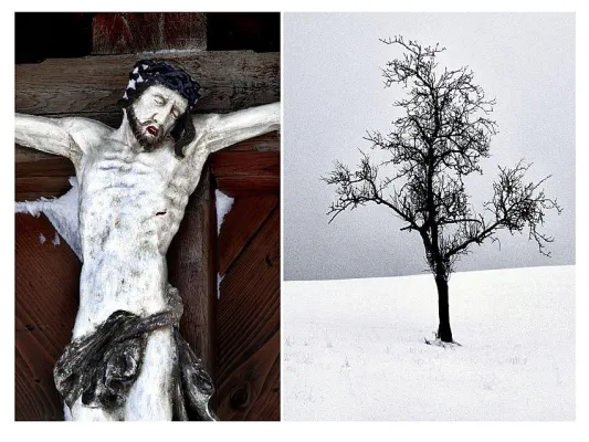 Der Foto-Künstler Andreas Bock zeigt mit PASSIO einen Moment des Innehaltens in der Karwoche Bild: Der Foto-Künstler Andreas Bock zeigt mit PASSIO einen Moment des Innehaltens in der Karwoche