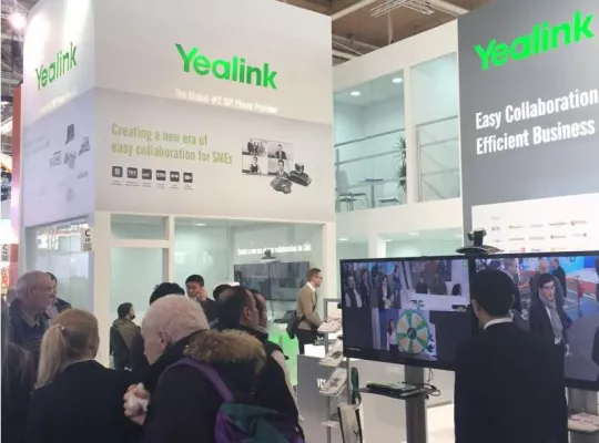 Bild: Yealink blickt auf erfolgreichen CeBIT-Auftritt zurück