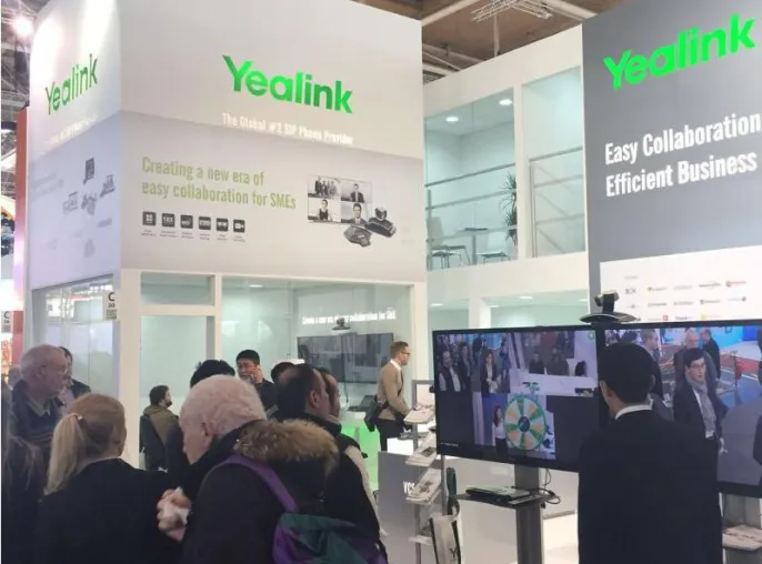 Bild: Yealink blickt auf erfolgreichen CeBIT-Auftritt zurück