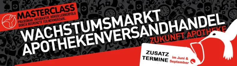 Kommt Amazon Prime für Arzneimittel? – Zwei Zusatztermine für die „Zukunft Apotheke MASTERCLASS“ Bild: Kommt Amazon Prime für Arzneimittel? – Zwei Zusatztermine für die „Zukunft Apotheke MASTERCLASS“