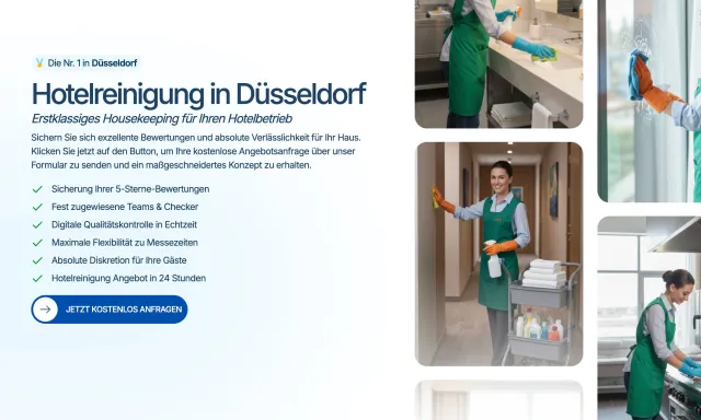 Bild: interpack 2026 startet: Spezialist für Hotelreinigung in Düsseldorf erweitert Kapazitäten