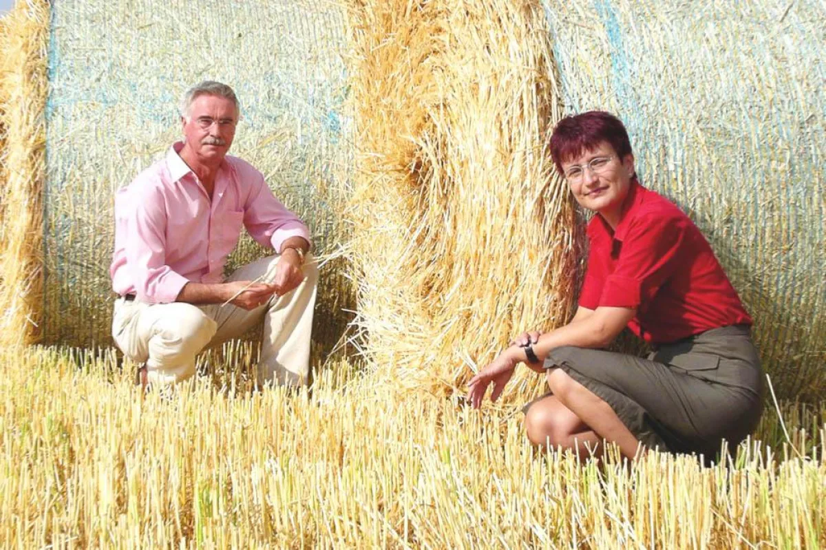 Herr Heinz-Jürgen Hussack (Projektleiter Bioenergie) und Frau Karin Müller (Projektmanagerin der Wernigerode AG)