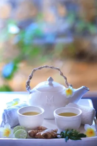 Bild: Teezeremonie auf mauritisch