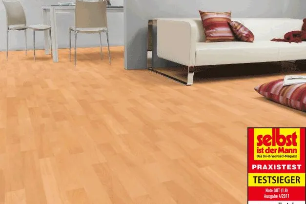 Bild: Laminatboden Kaindl Masterfloor: Testsieger bei Selbst ist der Mann