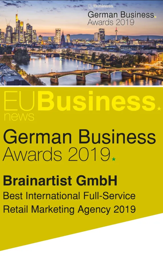 Beste Internationale Full-Service Handelsmarketing Agentur 2019.