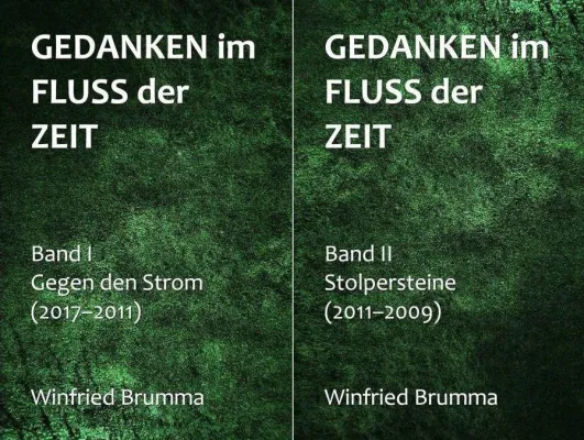 Bild: „Gedanken im Fluss der Zeit“ – die neue Sachbuchreihe von Winfried Brumma