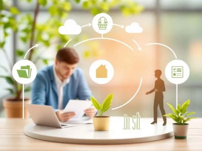 Nachhaltige Geschäftsautomatisierung: Werte schaffen für eine digitale Zukunft Bild: Nachhaltige Geschäftsautomatisierung: Werte schaffen für eine digitale Zukunft