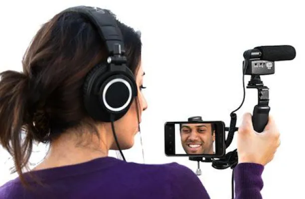 Bild: MXL stellt MM-VE001 Kit vor: Shotgun-Mikrofon & Haltegriff für stabiles Bild & perfekten Ton mit Smartphones