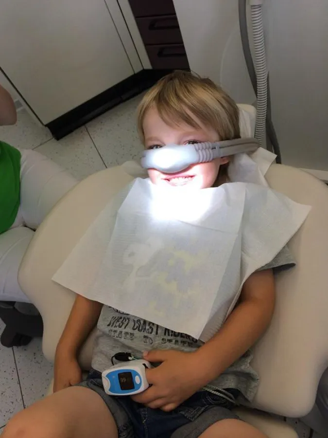 Entspannt vor und während der Behandlung.