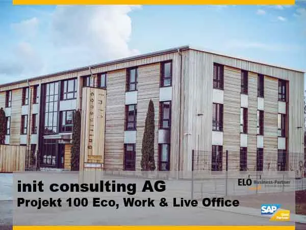 Auf Nachhaltigkeit bauen mit dem Projekt 100 Eco - Work & Live Office Bild: Auf Nachhaltigkeit bauen mit dem Projekt 100 Eco - Work & Live Office