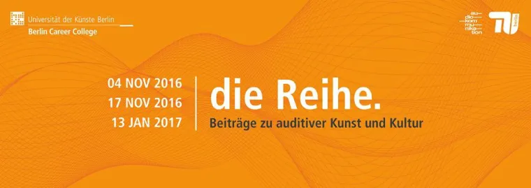 Bild: die Reihe. Beiträge zu auditiver Kunst und Kultur geht zum Semesterstart in die nächste Runde