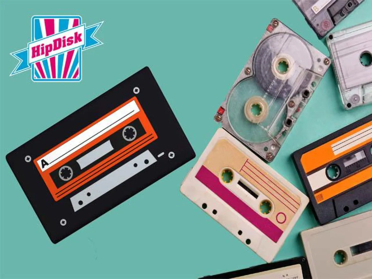 Externe Festplatte 'HipDisk' Old School stark im Trend