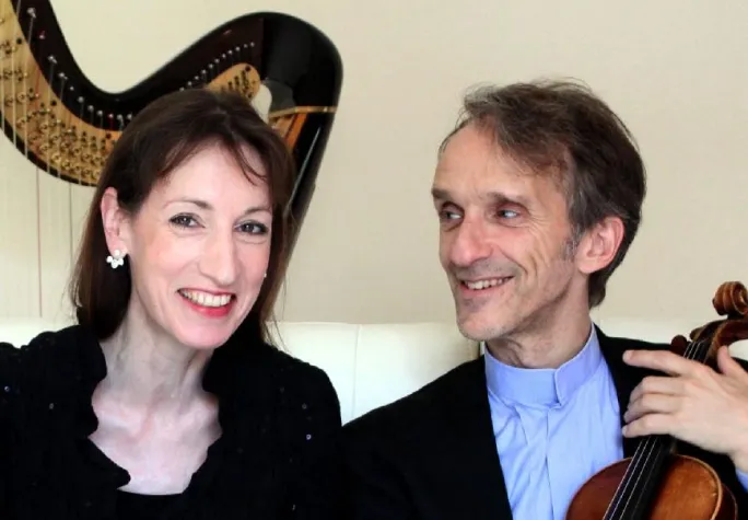 Bild: Konzert mit Violine und Harfe