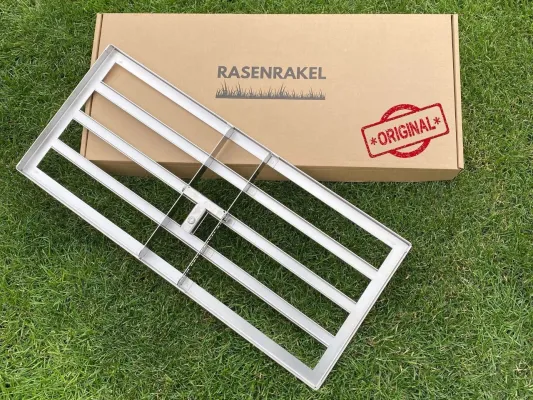 Bild: Der Rasenrakel - Der Level-Rake aus Deutschland für einen perfekten Rasen