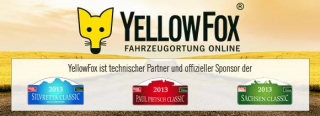 Bild: YellowFox ortet wieder rollendes Automobilmuseum der Classic Rallye