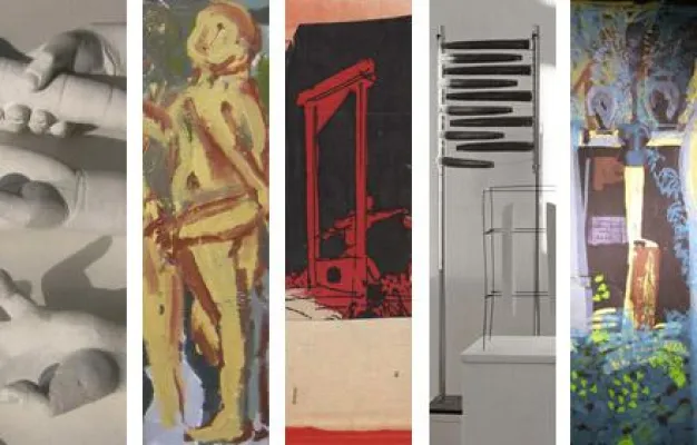 Vier + 1 Malerei, Zeichnung, Grafik, Skulptur Bild: Vier + 1 Malerei, Zeichnung, Grafik, Skulptur