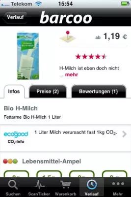 Bild: Produkte per App auf Klimafreundlichkeit prüfen – barcoo kooperiert mit ecogood