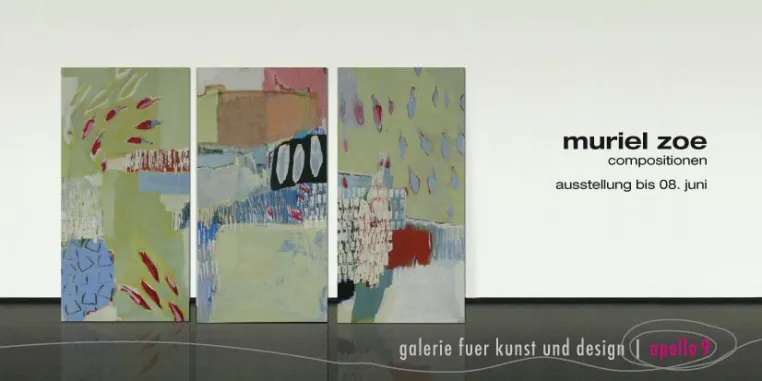 galerie apollo9 zeigt Bilder der Hamburger Malerin Muriel Zoe Bild: galerie apollo9 zeigt Bilder der Hamburger Malerin Muriel Zoe
