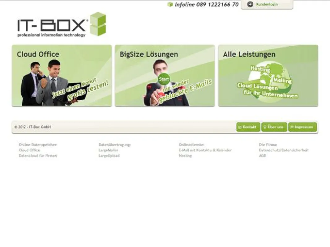 Das neu gelaunchte Internetportal