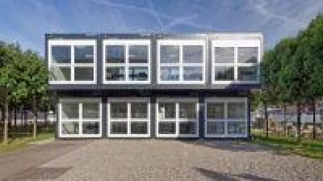 Bild: Individuelle Containerarchitektur:  ELA Container errichtet Meetingräume für Pharma-Unternehmen