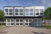 Bild: Individuelle Containerarchitektur:  ELA Container errichtet Meetingräume für Pharma-Unternehmen
