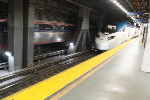 Bild: NextGen Acela im Härtetest: Erster deutscher YouTuber zeigt reales Reiseerlebnis zwischen New York und D.C.