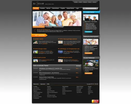 Bild: Black is beautiful: PSM&W new media schwärzt 3U SOLAR im Web