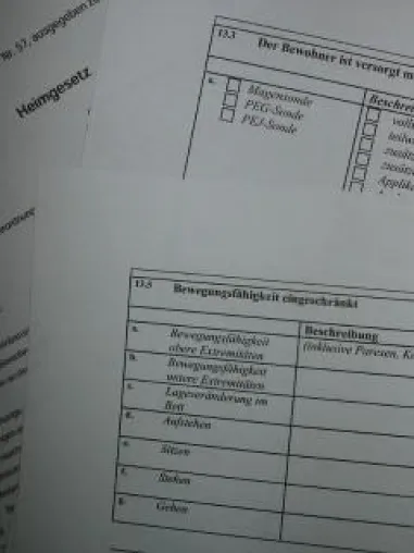 Bild: Fachliche Überprüfung der Pflege Ihres Angehörigen oder Betreuten