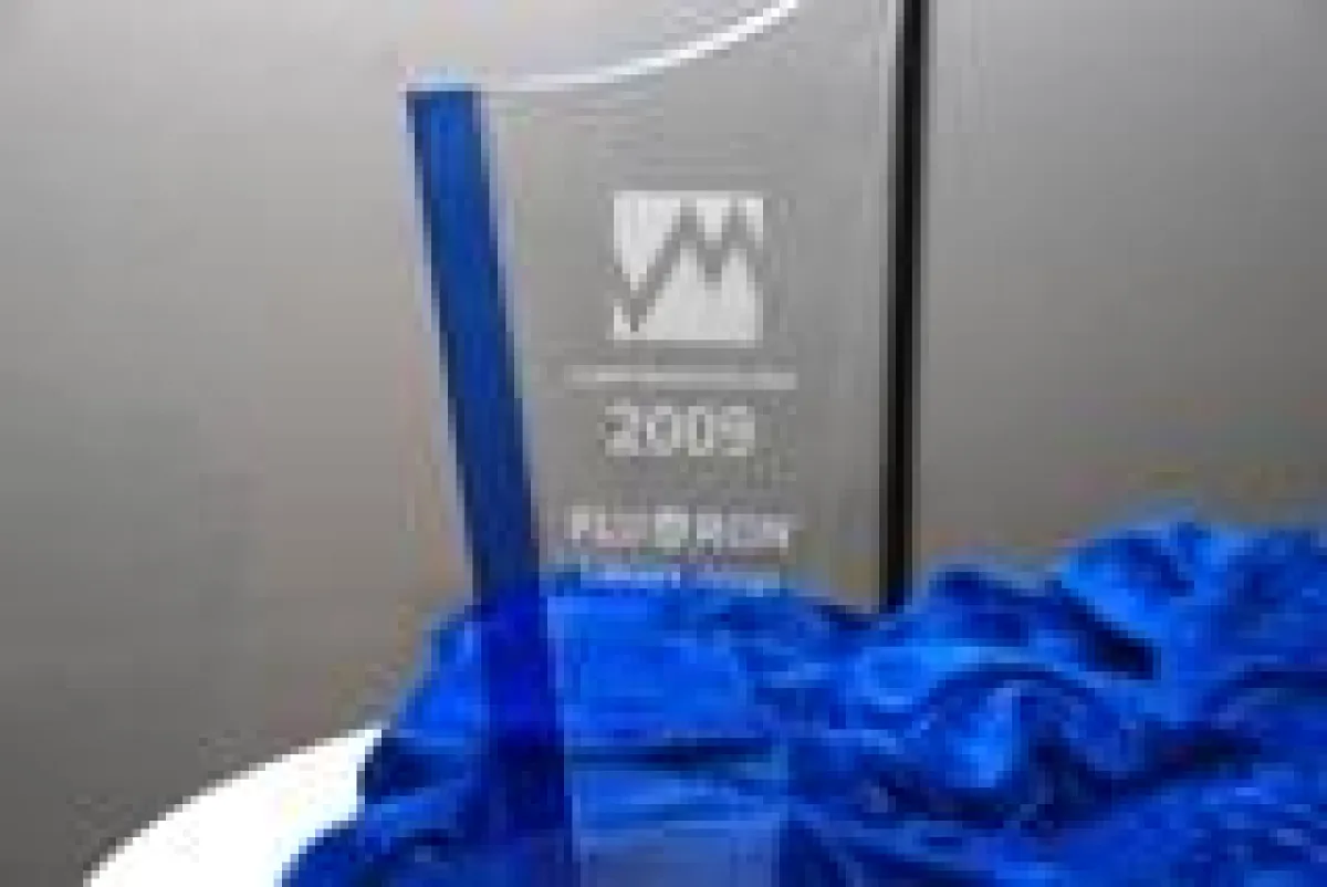 Die Trophäe zum Ulmer Marketing Preis, hier von 2009. Foto: K-media