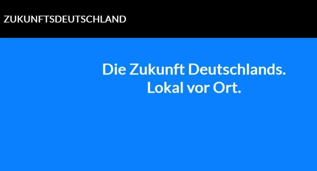 zukunftsdeutschland.de fragt die Bundestagsabgeordneten Bild: zukunftsdeutschland.de fragt die Bundestagsabgeordneten
