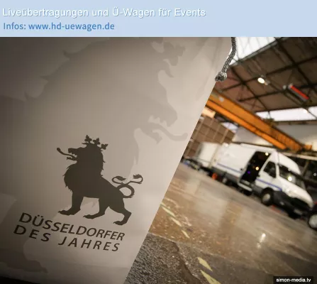 Bild: Mit dem Ü1HD Ü-Wagen zur TV Gala nach Düsseldorf