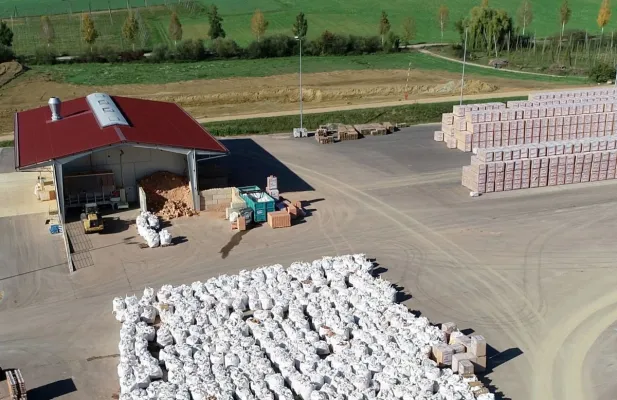 Bild: Zertifikat für Ziegel-Recycling