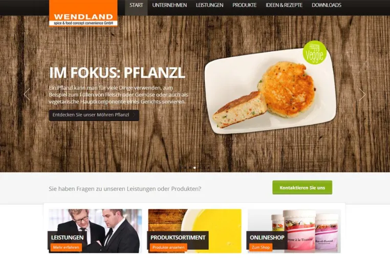 Wendland präsentiert neuen Onlineauftritt Bild: Wendland präsentiert neuen Onlineauftritt