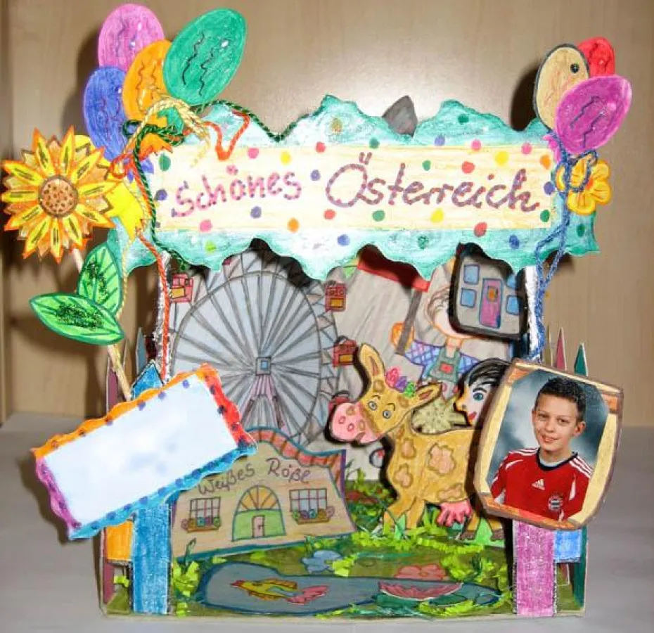 Das Gewinner Bild aus dem Weltbild Kinder-Malwettbewerb 