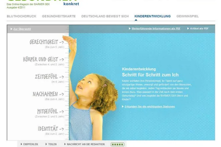 BARMER GEK gewinnt Health Media Award 2011 Bild: BARMER GEK gewinnt Health Media Award 2011