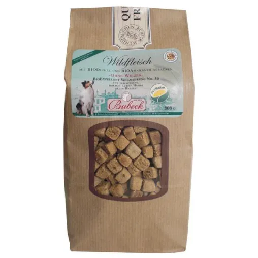 Bild: Bubeck gebackenes Bio-Hundefutter online kaufen bei Biopfote.de