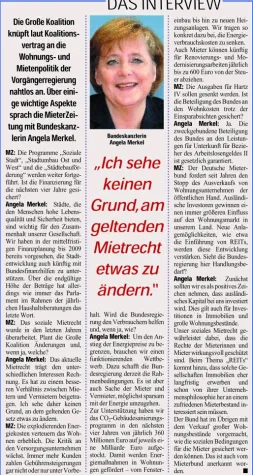„Kein Grund, am geltenden Mietrecht etwas zu ändern“ Bild: „Kein Grund, am geltenden Mietrecht etwas zu ändern“
