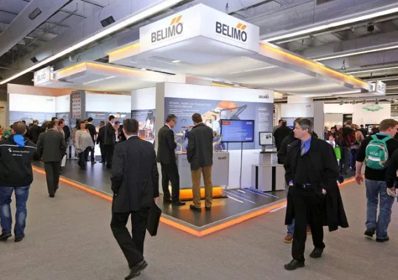 Bild: ISH 2013: Experience Efficiency – erlebnisreicher Branchentreff Belimo. Besucher gewinnen Erlebnisgutscheine