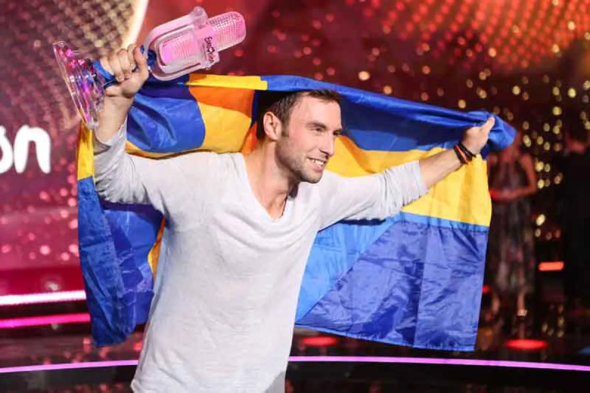 Måns Zelmerlöw, Gewinner des ESC 2015 für Schweden (Foto: Thomas Hanses/EBU EUROVISION/EBU)