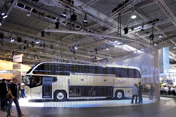 Bild: IAA Nutzfahrzeuge 2006, Hannover: ict Showtechnik für kraftvolle Auftritte
