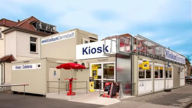 Bild: Barrierefrei zur Dachterrasse: Klinikum Darmstadt mit neuer Cafeteria aus ELA Räumen