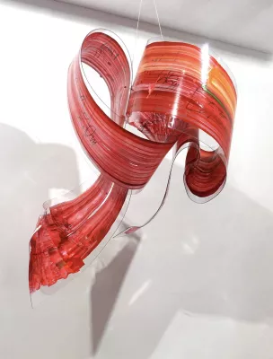 Die Kunst der Fuge: Die dreidimensionale Malerei von Joseph Marsteurer bei Reinisch Contemporary Bild: Die Kunst der Fuge: Die dreidimensionale Malerei von Joseph Marsteurer bei Reinisch Contemporary