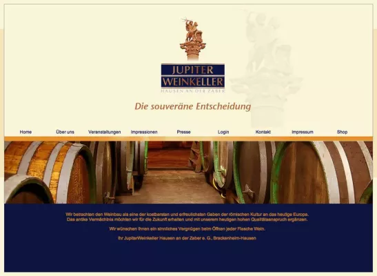 Bild: JupiterWeinkeller sorgt durch Relaunch der Website für mehr Kundenfreundlichkeit