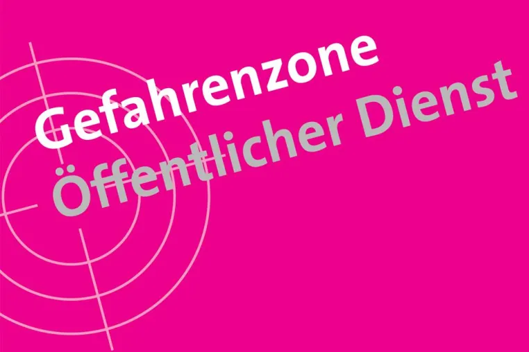 Bild: Im Öffentlichen Dienst zu arbeiten ist gefährlich