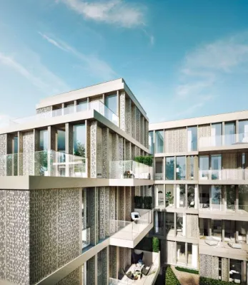 Baustart eines Architektur-Highlights in München Bild: Baustart eines Architektur-Highlights in München