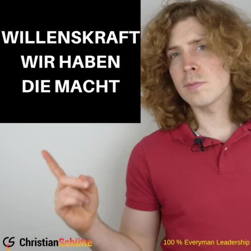 Bild: WILLENSKRAFT: WIR HABEN DIE MACHT