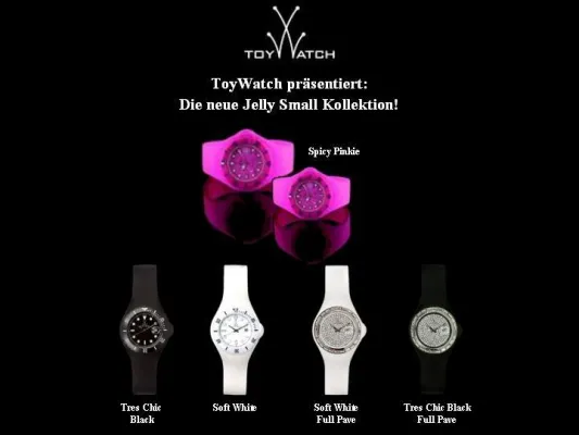 Bild: ToyWatch präsentiert die Jelly Small - Klein, aber mit Persönlichkeit