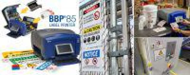 Brady BBP85 für die Sicherheits- und Gebäudekennzeichnung Bild: Brady BBP85 für die Sicherheits- und Gebäudekennzeichnung